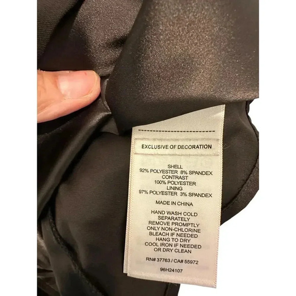 Laundry by Shelli Segal Black Shift Dress Size 6 - Picture 7 of 11